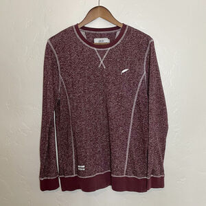 Publish Brand Size Medium Sweatshirt - Maroon Long Sleeve Today for Tomorrow